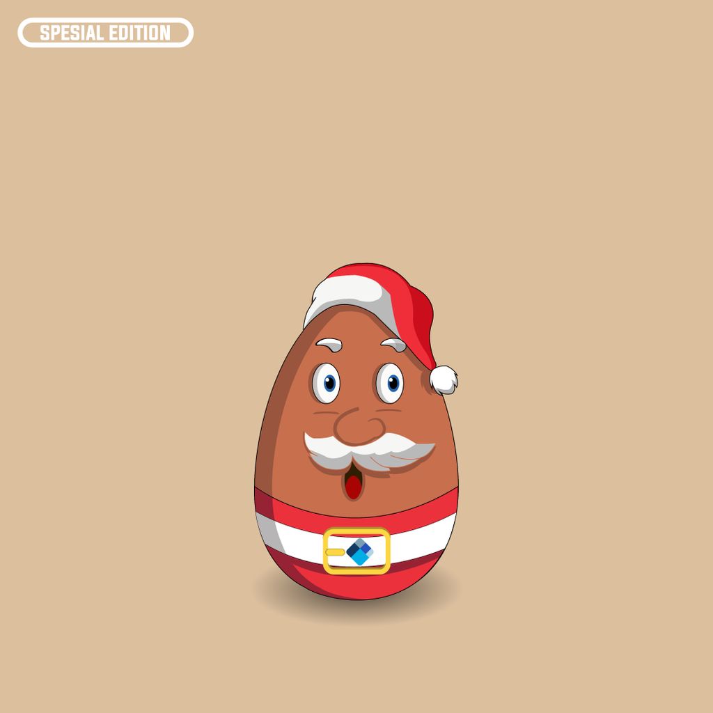 'LIMITED' Blockchain Santa EGG #12