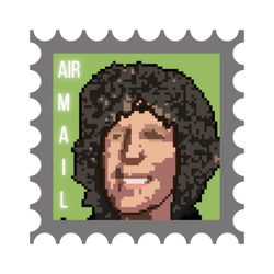 Howard Stern #29 Pixel Stamp