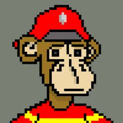 Firefighter ape #0018/1000