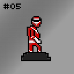 Pixel Boy #5 Red Ranger