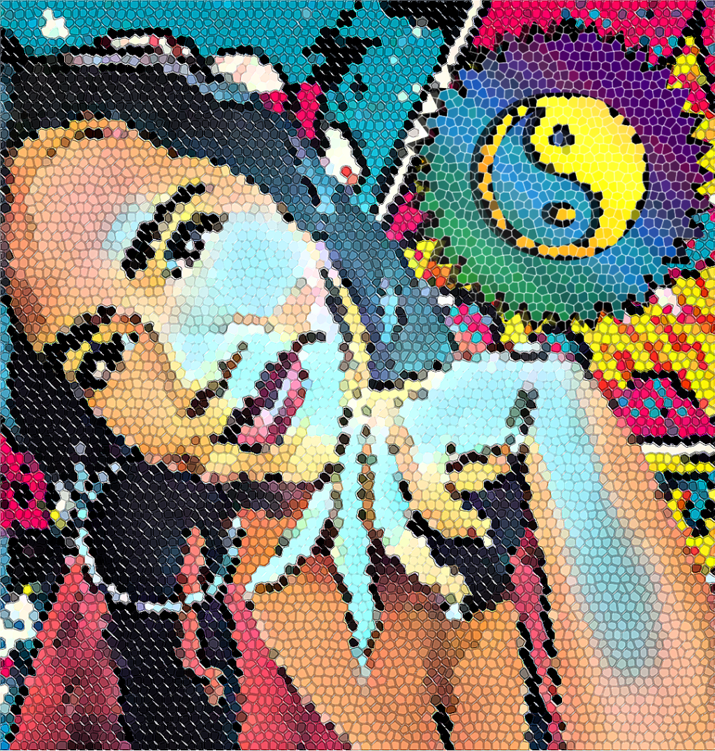 Portrait  #1- Pixel Pop Art 