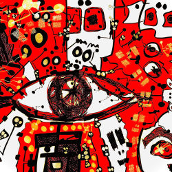 Hot Day Pumpkin Head -107-