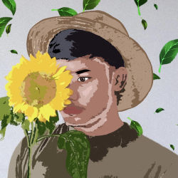 Boys Sun flowers