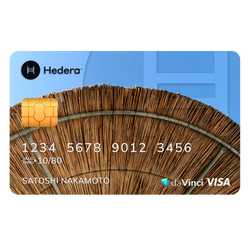 Elegant Hedera Credit Card