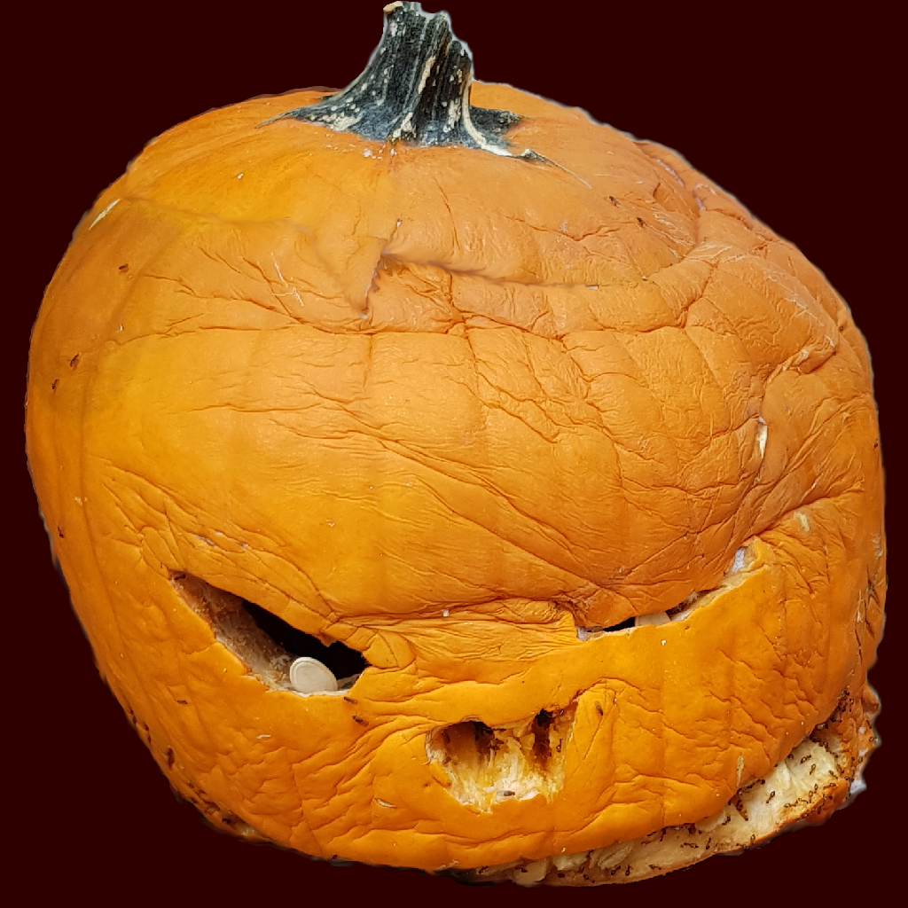 Halloween 2021 Zombie Pumpkin