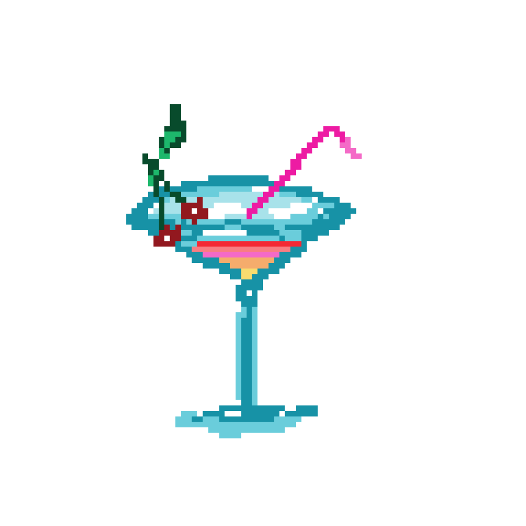 A cocktail is always welcome