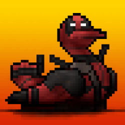 CRYPTODUCK #105 "THE DEADPOOL DUCK"