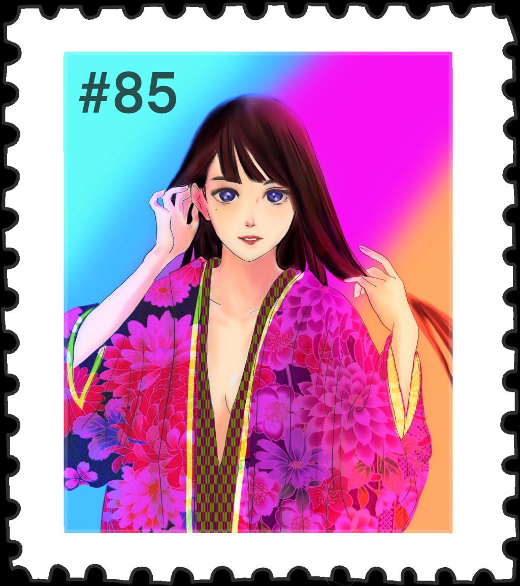 Girlfriend Stamp #085/999