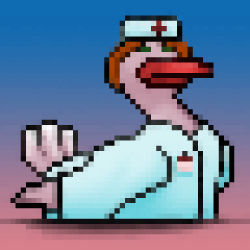 CRYPTODUCK #041 "THE NURSE DUCK"