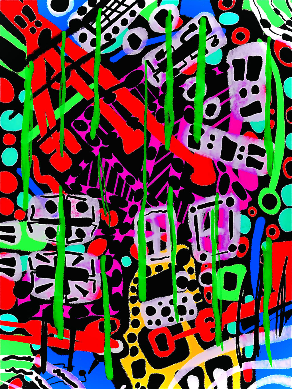 Green Candle Laser Eyes  -21-