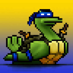 CRYPTODUCK #128 "THE LEONARDO DUCK"