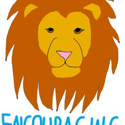 Encouraging Lion