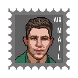 Nick Jonas #41 Pixel Stamp