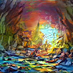 Premium Landscape Painting #49