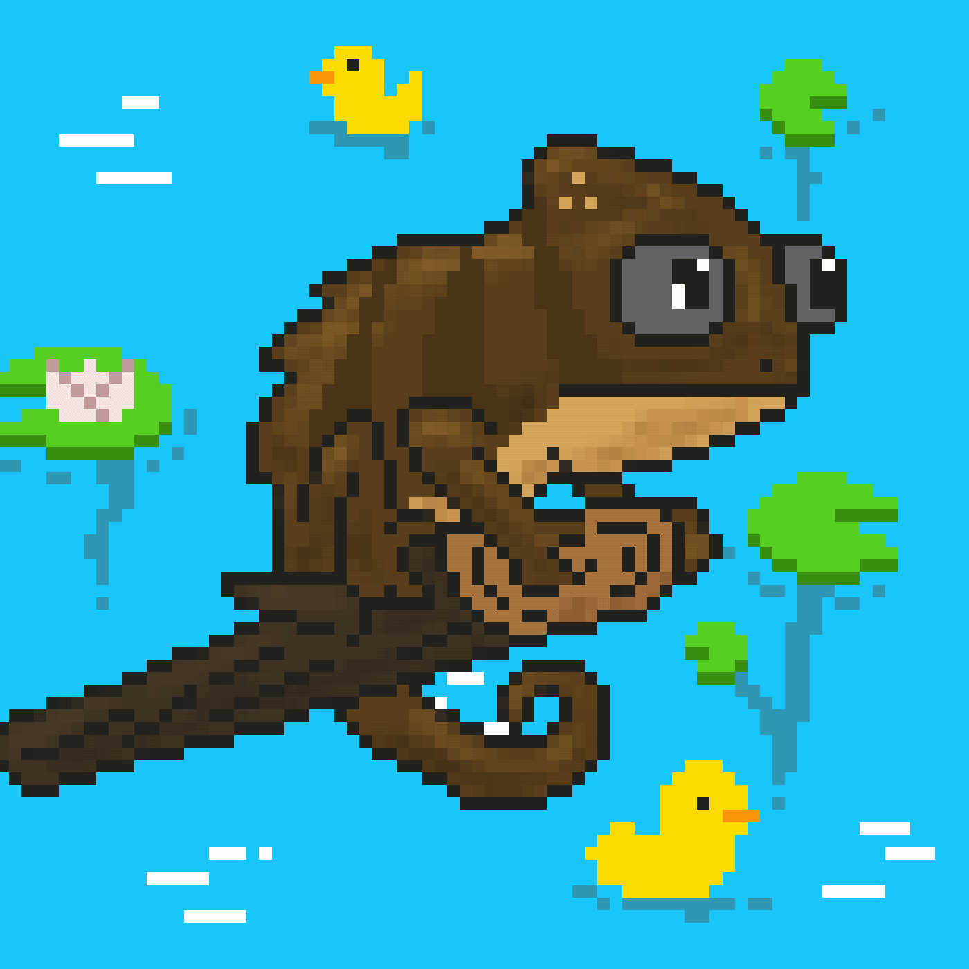 Pixeleon #011: Duckeleon (Animated)