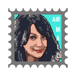 Vanessa Angel #35 Pixel Stamp