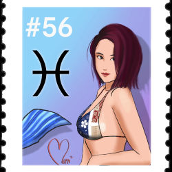 Girlfriend Stamp #056/999