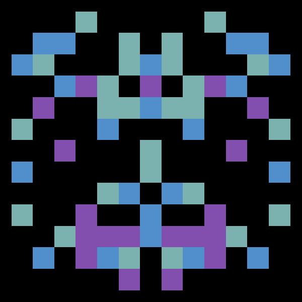 #19 Abstract Pixel Punks