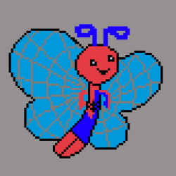 #04 Hero butterfly - SPIDERMAN