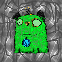 CreepyPet #0 77 /500 (B&W Back Special)