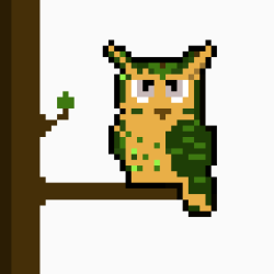 Pixel Owl #3