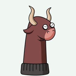 #135 Bull Sock