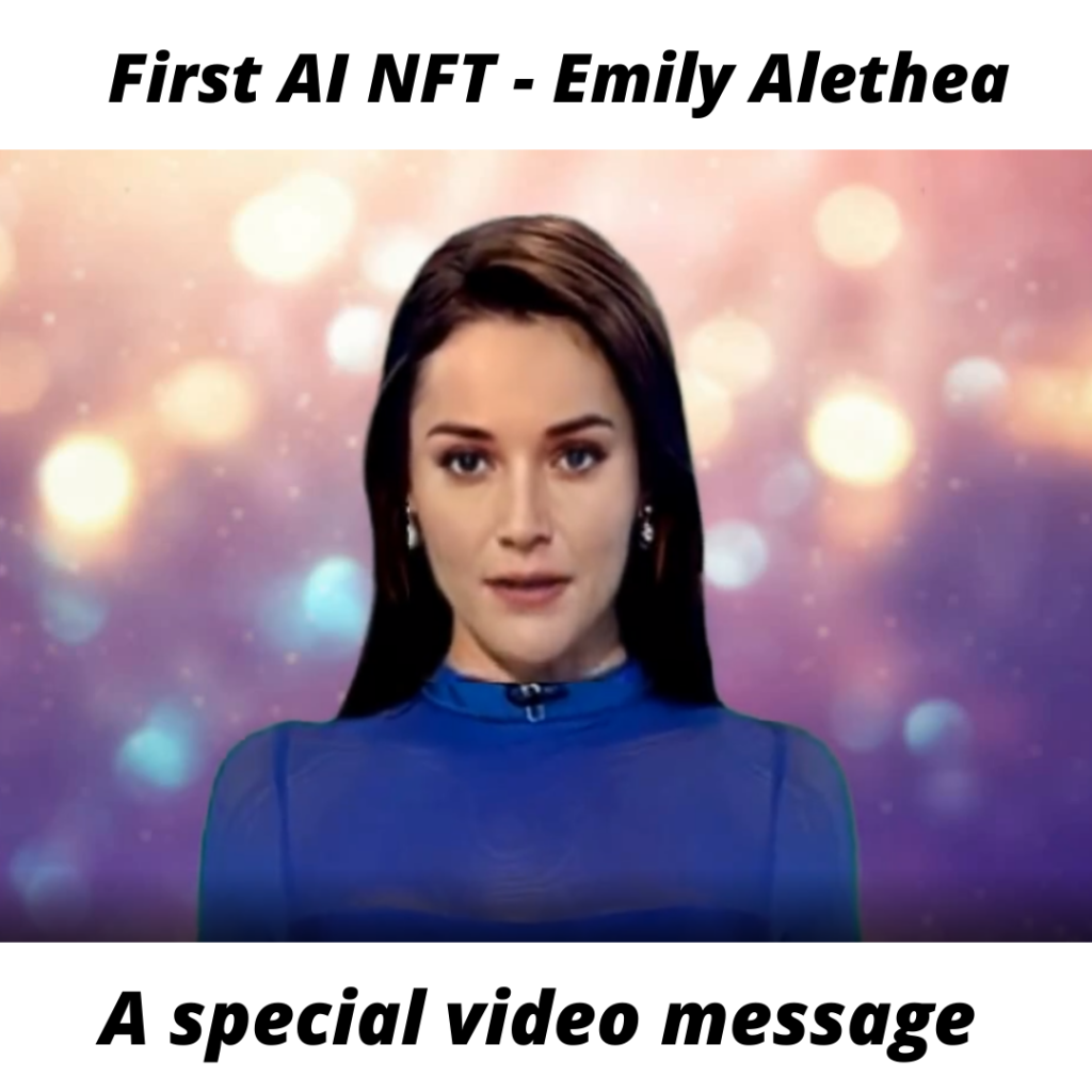 Rare First edition AI NFT on Harmony