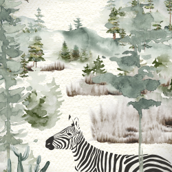 Lone Zebra