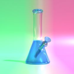 Harmony Glass Bong #005