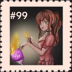 Girlfriend Stamp #99