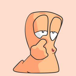 #21010 Bored Worm NFT