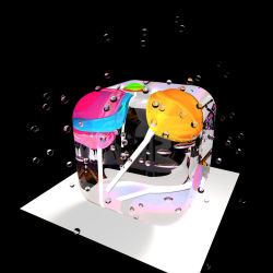 Icy Fractured Lollipops