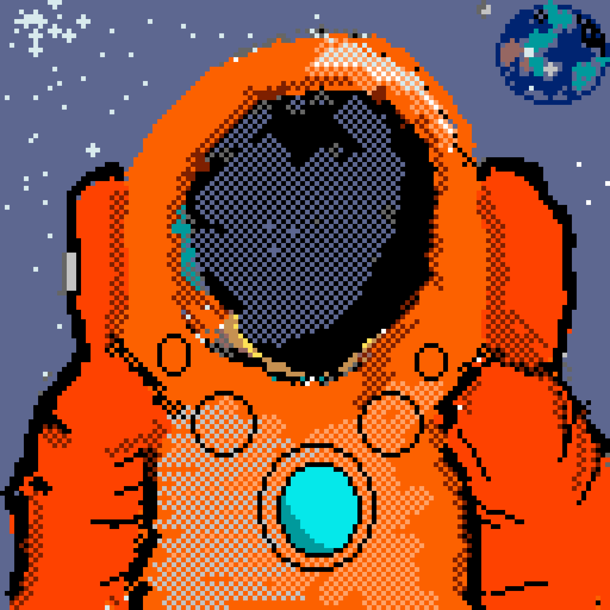 Kz-Cryptopunks #08/50 To The Space