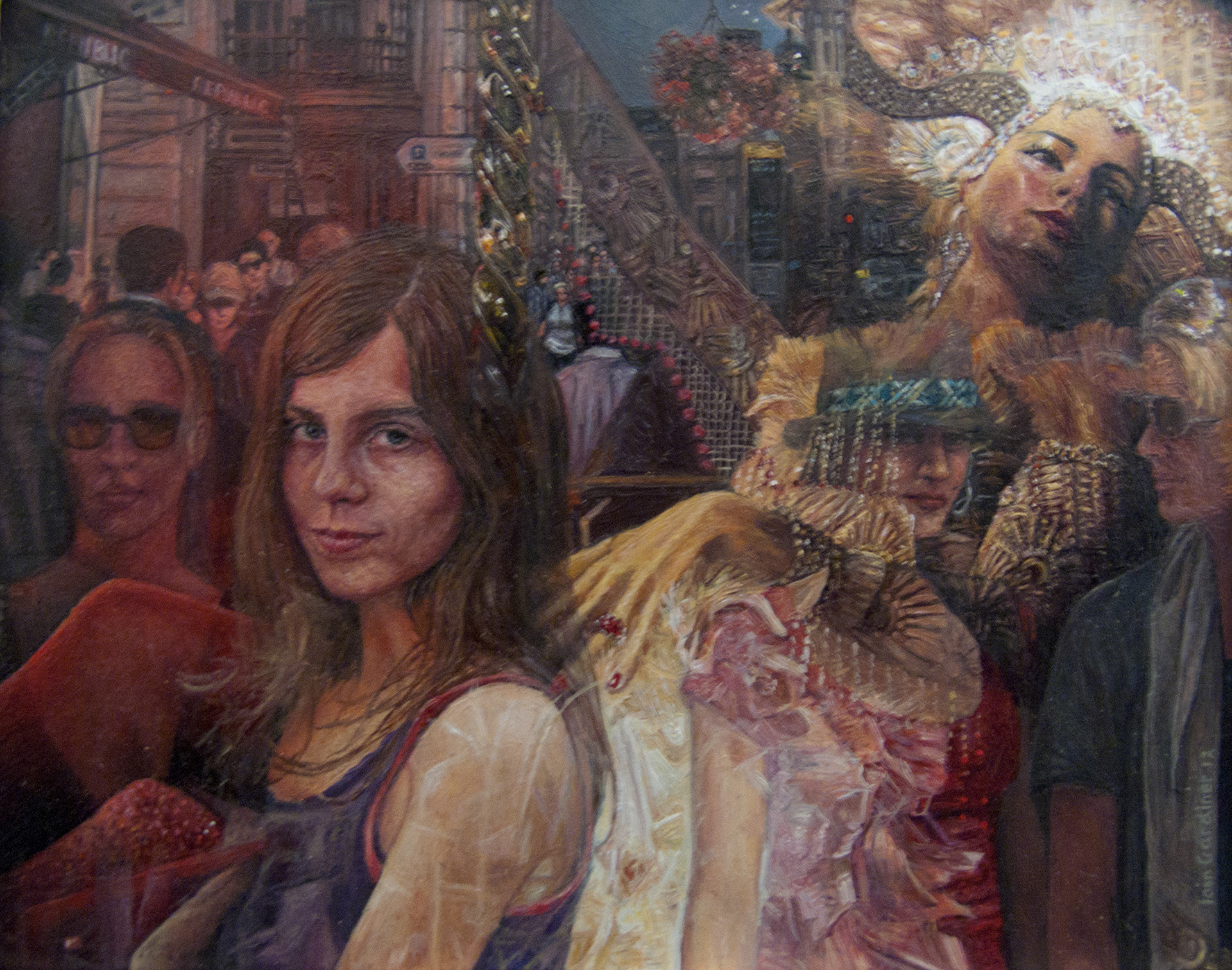 Girl In A Regent Street Window 2