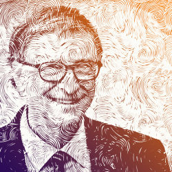 Bill Gates - Abstract Waves