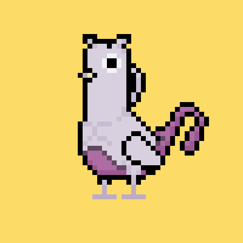 Pixel Pigeon #070 (Animated)