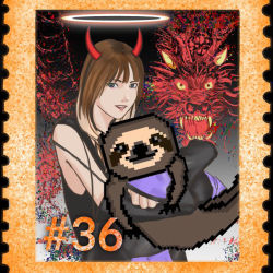 Girlfriend Stamp #036/999 (rare)