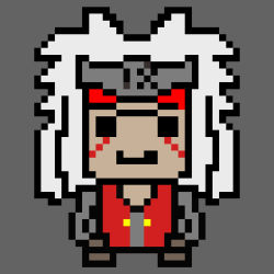 Pixelart #04 Jiraiya