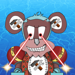 Monkey Pirate (Cyborg Edition)