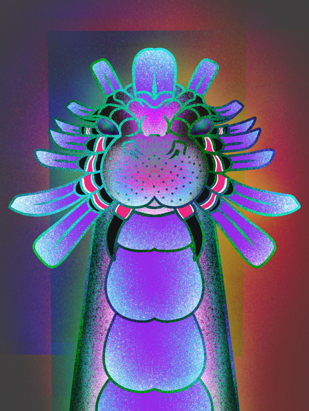 Hue, the Goddess of the Galaxies