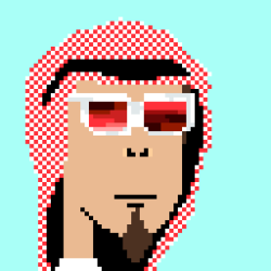 Kz-Cryptopunks #23/50 middle east sultan