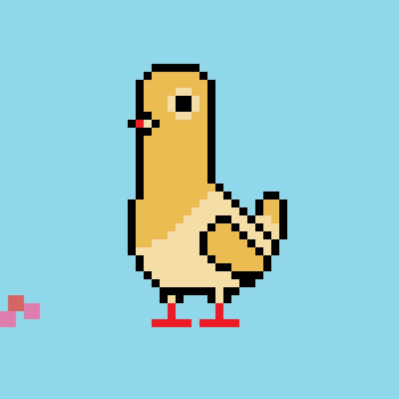 Pixel Pigeon #024 (Animated)