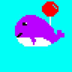 Fat Whale 0004 fuck hand balloon