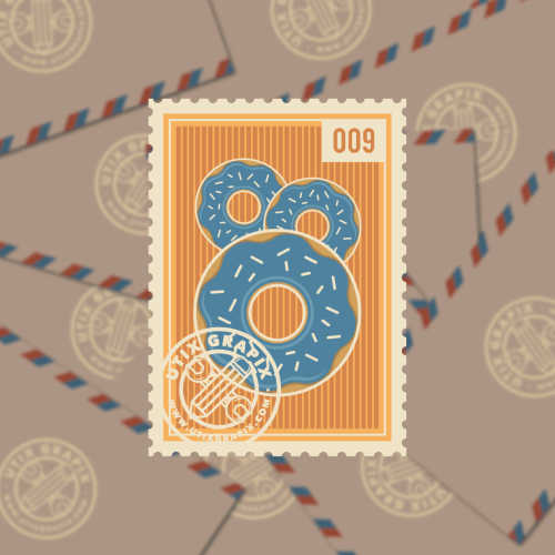 Collectible Postage Stamp No. 009