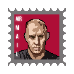 Vin Diesel #23 Pixel Stamp