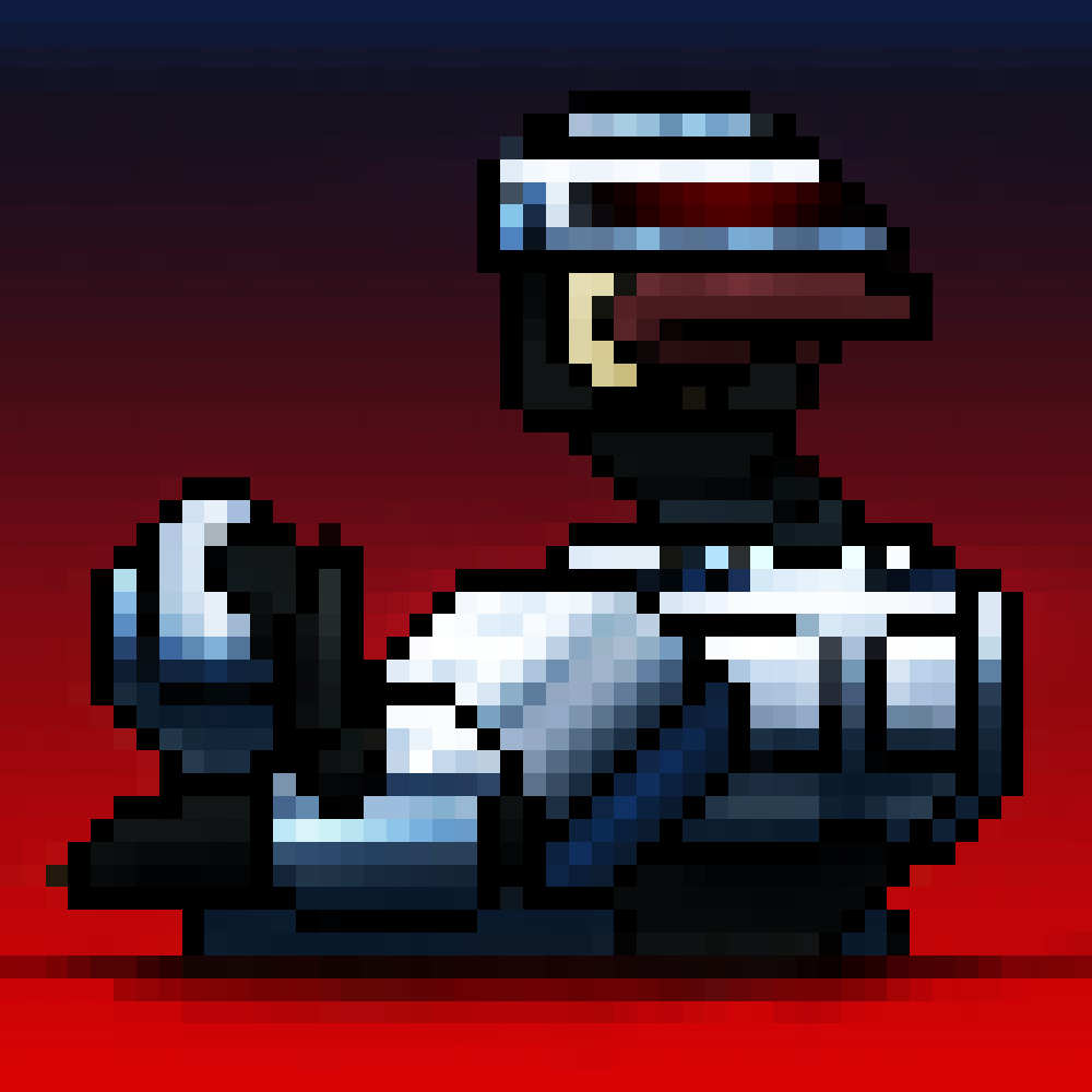 CRYPTODUCK #159 "ROBOCOP DUCK"