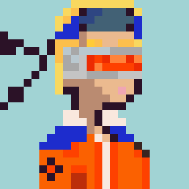 Kz-Cryptopunks #05/50 Uzumaki Naruto