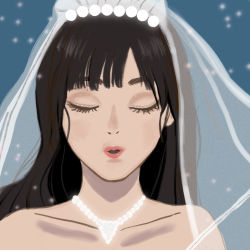 Wedding kiss Misato #4