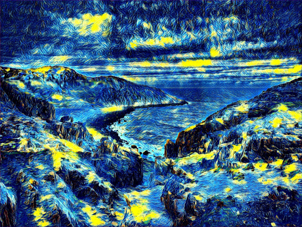 Premium Rock Cliff Beach