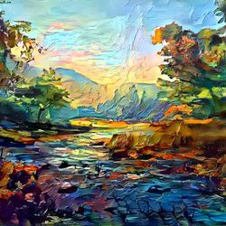 Premium Landscape Painting #22